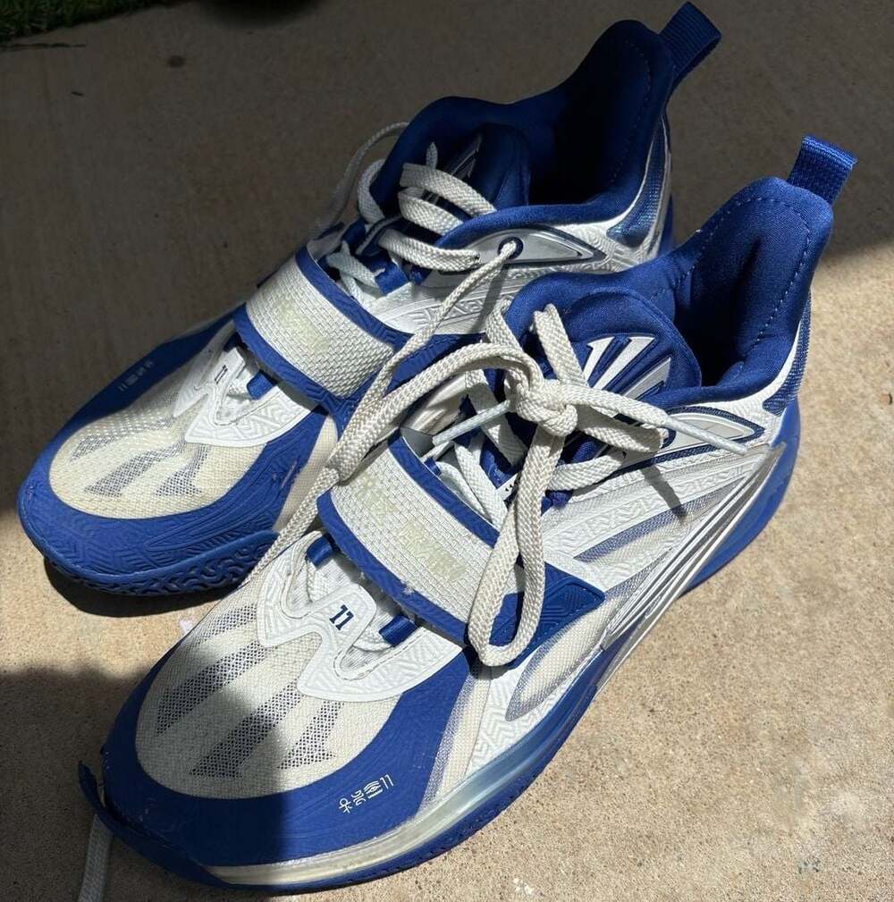 ANTA KAI 1 'College' Basketball Shoes White/Blue kyrie Irving sneaker